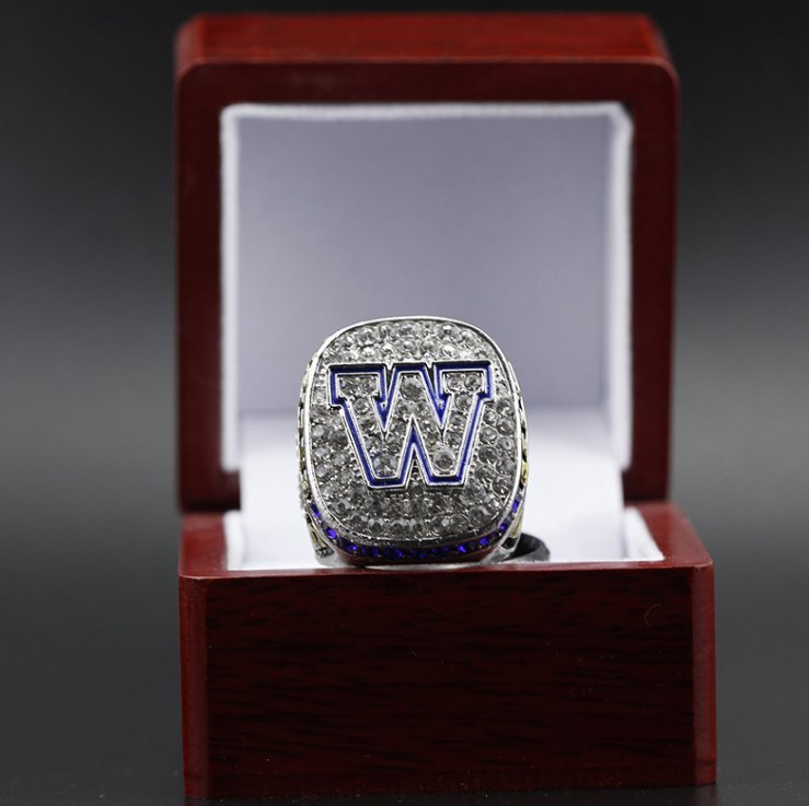 2019 CFL Winnipeg Blue Bombers Grey Cup Championship Ring 11 size with