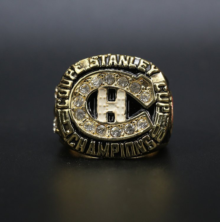 1986 Montreal Canadiens Roy NHL Stanley Cup Championship ring 11 size&