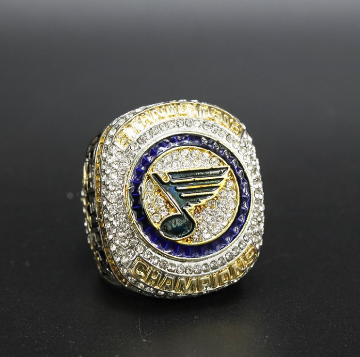 2019 St. Louis Blues Maroon NHL Stanley Cup championship ring 11 size&