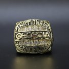 1980 Georgia Bulldogs NCAA National championship ring 11 size (166)