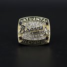 1996 Atlanta Braves NL world series championship fan ring 11 size&iuml