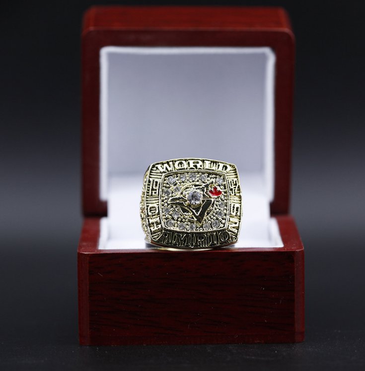 1993 Toronto Blue Jays World Series championship ring 11 size Hansen w