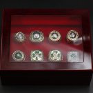 8PCS Boston Celtics NBA basketball championship rings 11 size without