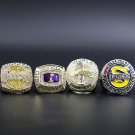 4PCS 2020 Los Angeles Lakers NBA Basketball championship rings James r