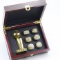 6PCS Set Los Angeles Lakers NBA Basketball championship ring and throp