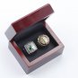2PCS Boston Celtics Garnett NBA championship rings 11 size with case&i
