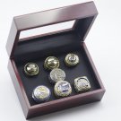 7PCS Set Golden State Warriors Basketball championship ring 11S with c