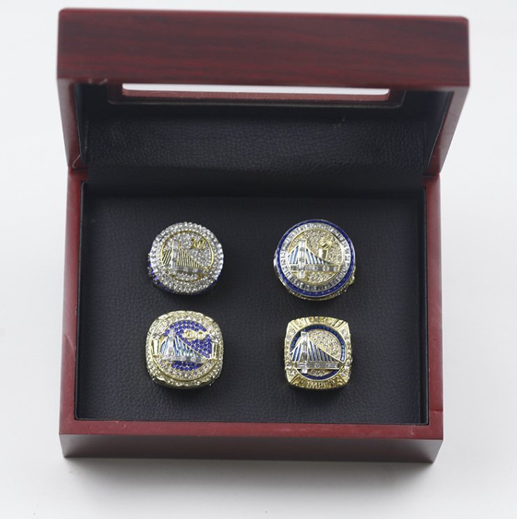 4PCS 2022 Golden State Warriors Basketball championship ring Curry rin