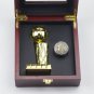 2015 Golden State Warriors Thompson NBA Championship Set ring trophy w