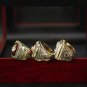 3PCS 1966 1969 2019 Kansas Chiefs Super bowl championship rings Set wi