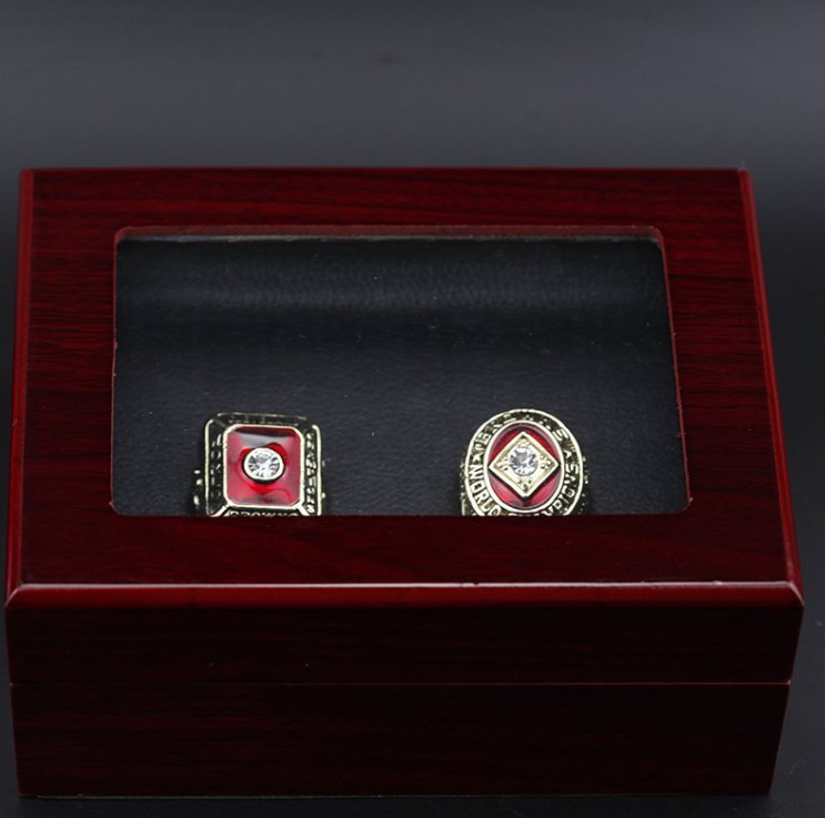 2PCS 1955 1964 Cleveland Browns Super bowl championship rings size 11