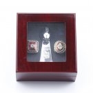 2PCS 1955 1964 Cleveland Browns Super bowl championship rings and Trop
