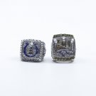 Indianapolis Colts and Denver Broncos Manning super bowl rings with Tr