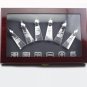 6PCS Oakland Raiders Super Bowl CHAMPIONSHIP RINGS AND TROPHY SET with