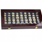 Set 55PCS 1966-2020 NFL Super bowl championship rings 11 size without