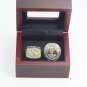 2PCS 1999 2021 Los Angeles Rams Super Bowl Championship Ring size 11 w