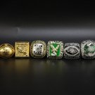 Set 6pcs PHILADELPHIA EAGLES Super Bowl Championship Ring size 11 with
