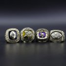 4PCS 1969 1973 1974 1976 Minnesota Vikings NFC world championship ring