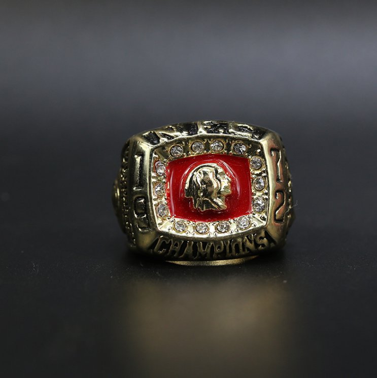 1972 Washington Redskins Super Bowl Championship Ring size 11&iuml;&fr