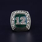 1985 2001 Randall Cunningham Holl of Fame Super bowl championship ring