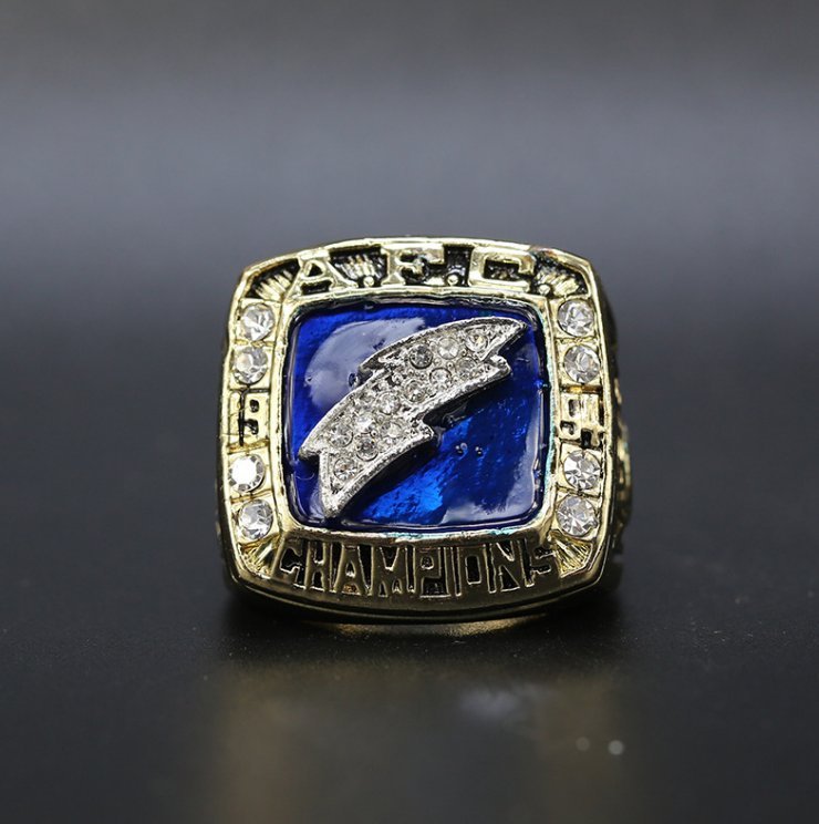 1994 San Diego Chargers Moten AFC Super Bowl Championship Ring size 11