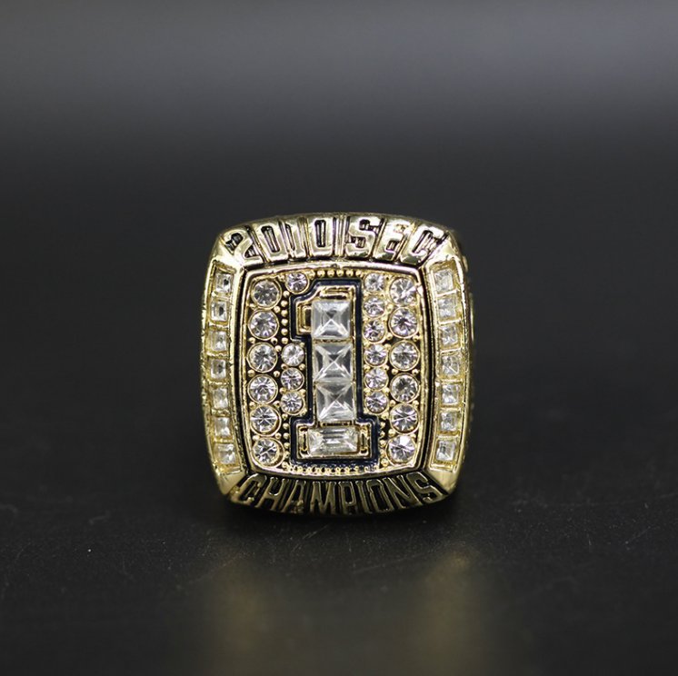2010 Auburn Tigers National Championship Replica Chizik Player Ring 11