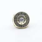 1986 Kansas Jayhawks Manning NCAA 18k GP Brass Championship Ring 11 si
