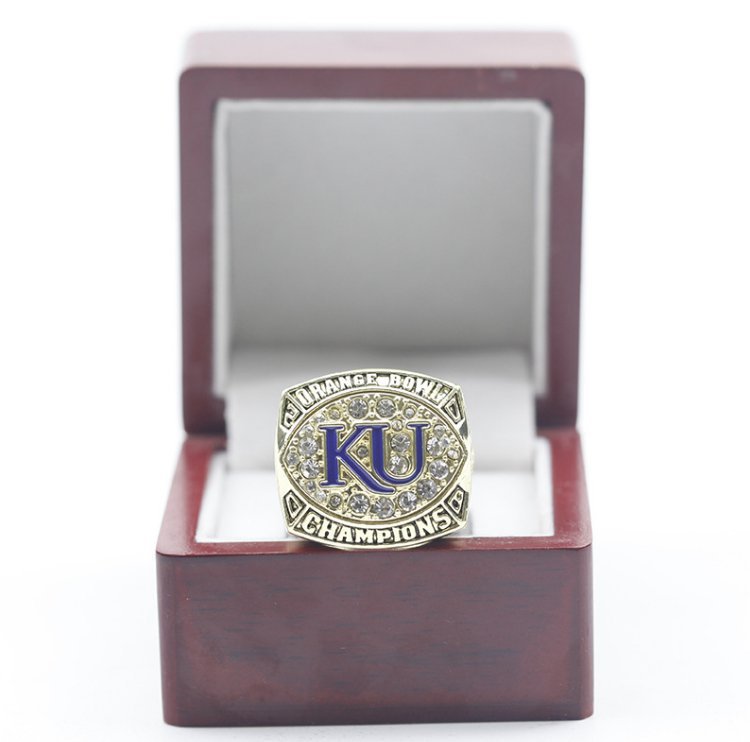 2008 Kansas Jayhawks NCAA Football Orange Bowl REESING Championship 11