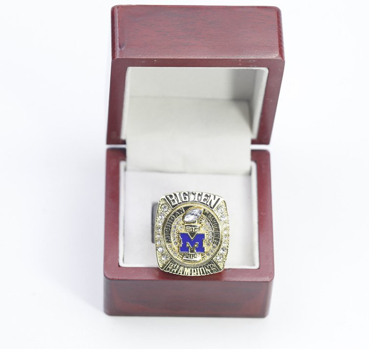 2021 Michigan Football Wolverines Big Ten Championship Ring 11 size wi