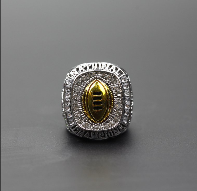 2020 NCAA University of Alabama Clemson Tide Championship Ring footbal