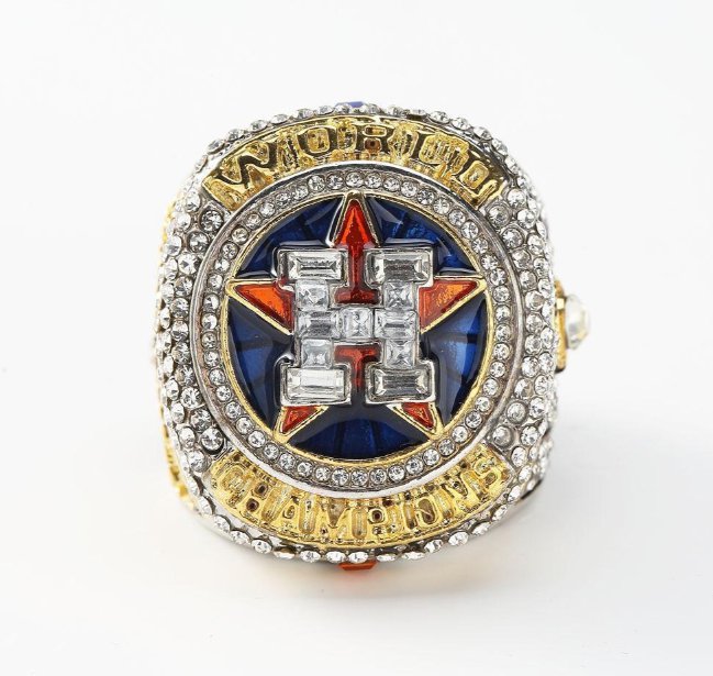 2017 Houston Astros World Series Championship Ring - Springer