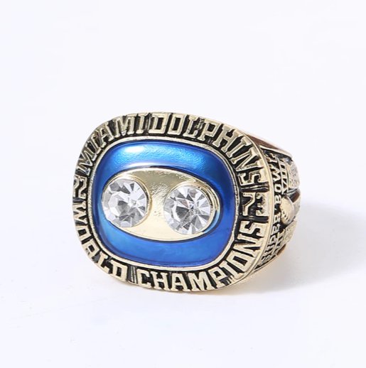 1973 Miami Dolphins Super Bowl Championship Ring