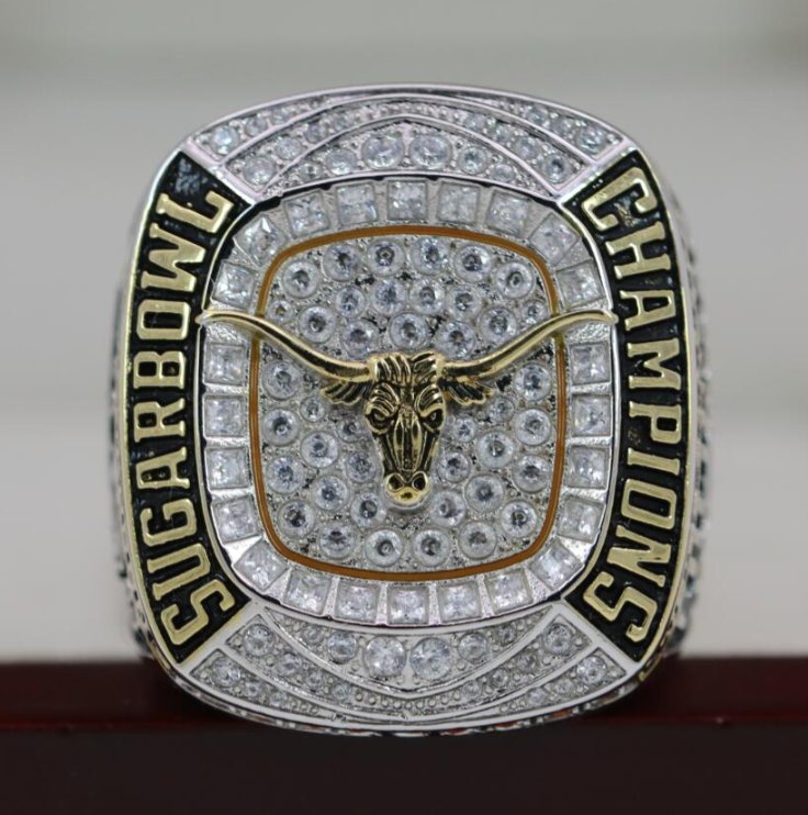 2018 Texas Longhorns College Football Sugar Bowl Championship Ring