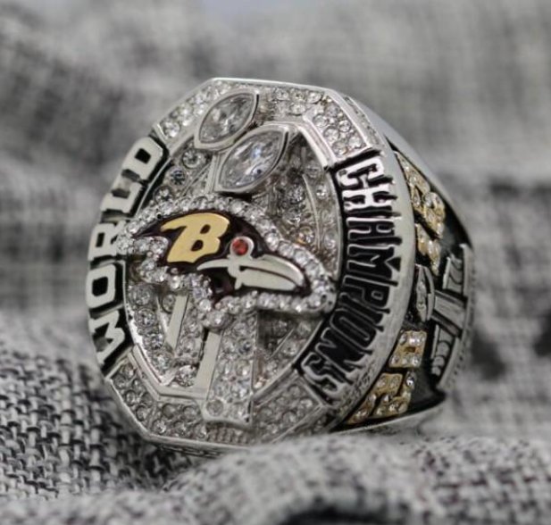 2012 Baltimore Ravens Super Bowl Ring