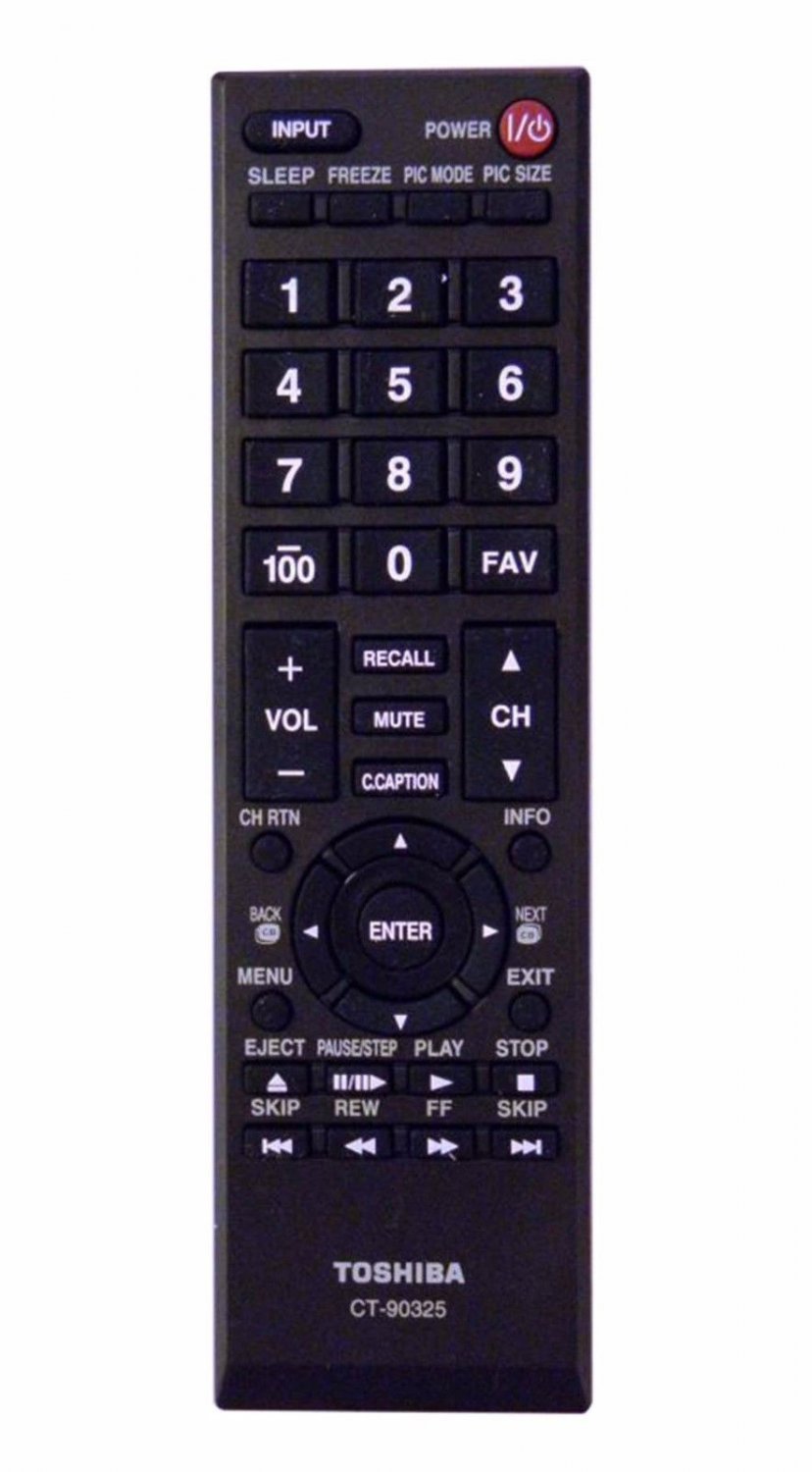 New Original Remote Control Toshiba CT90325 LCD TV Remotes P/N 75014374