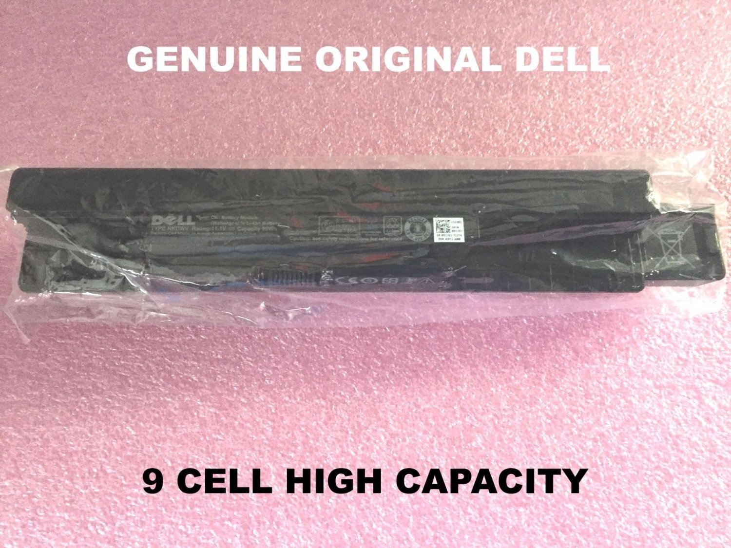 NEW Genuine Original OEM Battery 9 CELL Dell Inspiron 1564 1764 9JJGJ JKVC5 NKDW