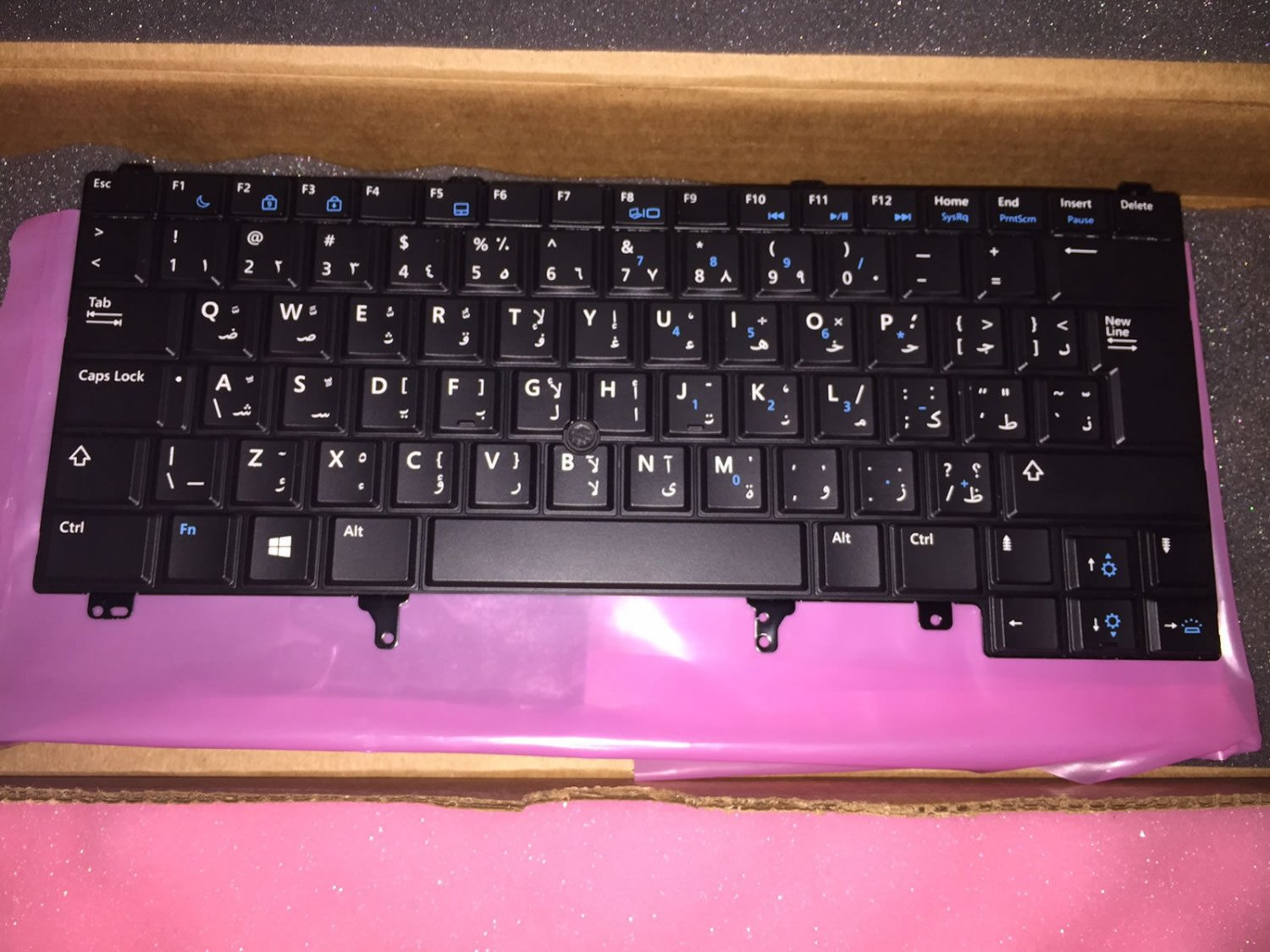 NEW Dell Latitude E6440 laptop keyboard ARABIC 152CR