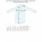 Mandarin Collar - Blue Printed Shirt (Medium)