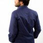 Blue Patched Shirt - Leean Collection (Large)