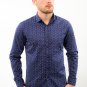 Cotton Blue Flower Shirt (X-Large)