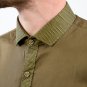 Greenish Khaki Classic Men's Shirt (Large)