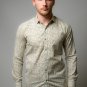 Cotton Yellow Floral Printed Shirt (Medium)