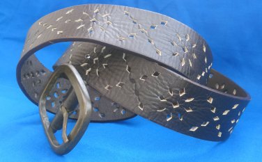 Hand Crafted Black Lady Belt
