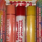 Lip Smacker Best Flavor Forever 1970's - Peach, Peppermint & Piece-a-cake - 3 Piece Set