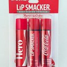 Lip Smacker Best Flavor Forever Trio 3 Pack - Share a Coke Coca-Cola Hero, Dreamer, Superstar …