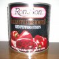 roasterd red peppers strips 3 kl cans 2 per case  $28.95