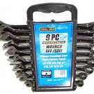 9 Pcs Combination Wrench Set (Black Antique Finish) - Sae