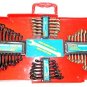 32 Pcs Combination Wrench Set (Gold Satin & Black Antique Finish)