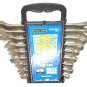9 Pcs Combination Wrench Set (Gold Satin Finish) - Metric