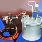 2-1/4 Gallons Paint Tank W / Spray Gun